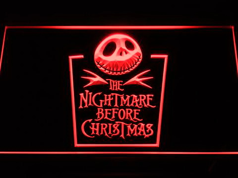 Nightmare before Christmas LED Neon Sign